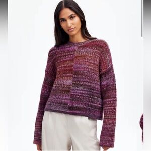 Madewell Multicolor Crew Neck Sweater
